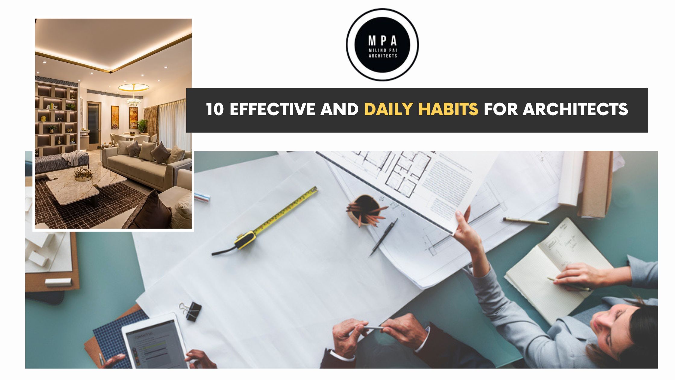 10 Effective and Daily Habits for Architects