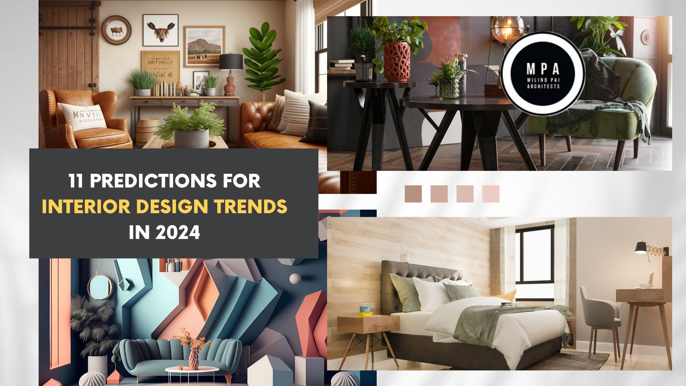 11 Predictions for Interior Design Trends in 2024
